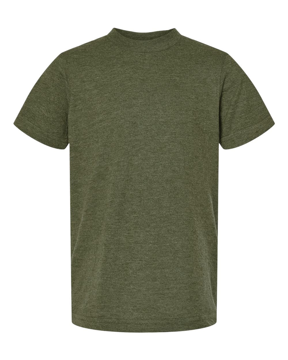 Tultex 10696 XS / Heather Military Green Tultex 235 Youth Fine Jersey T-Shirt