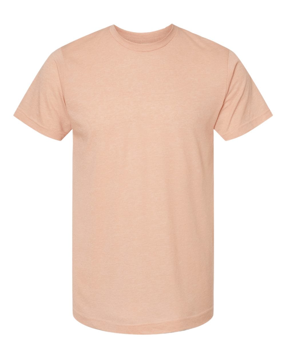 Tultex 10706 XS / Heather Peach Tultex 241 Unisex Poly-Rich T-Shirt