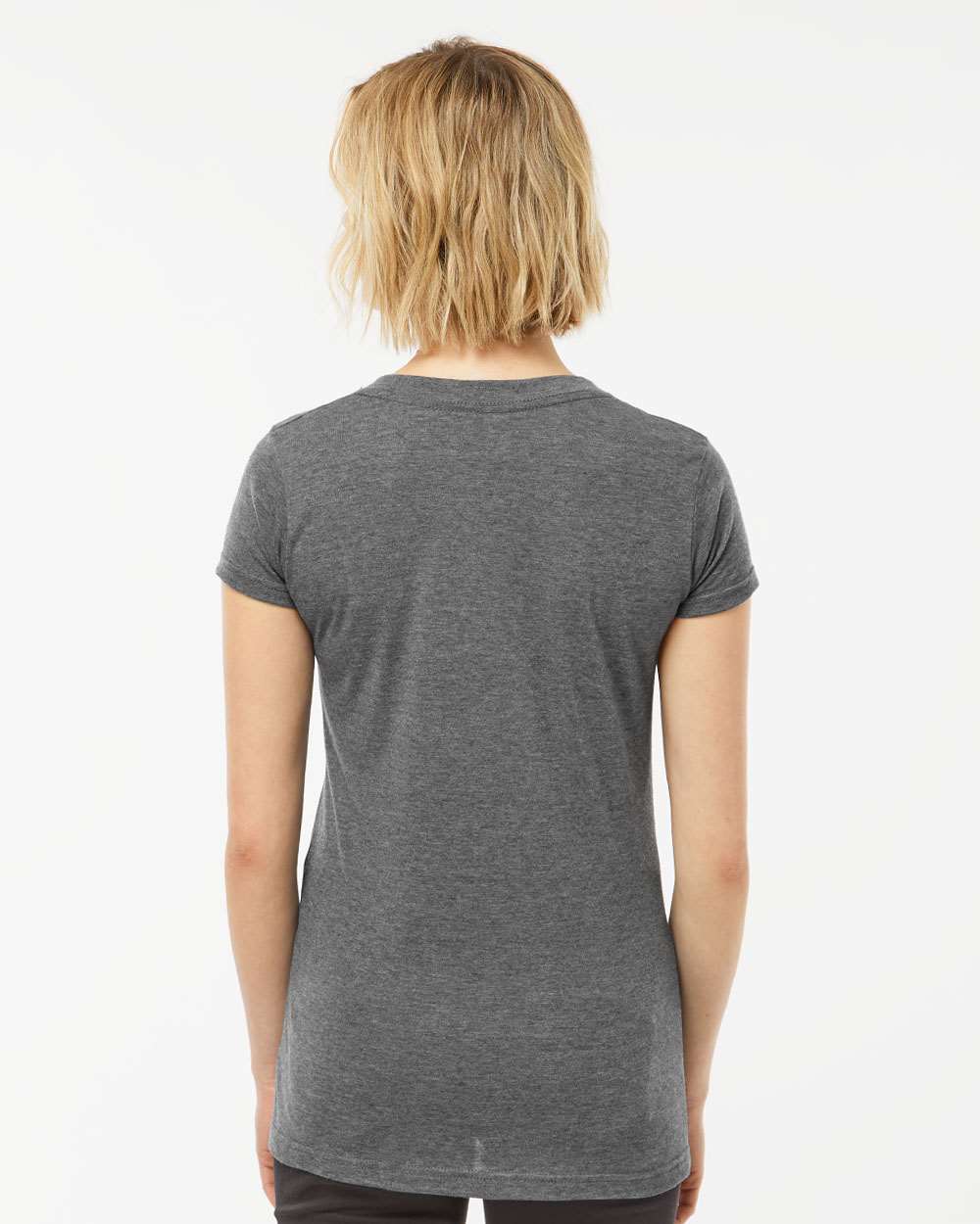 Tultex 10679 Tultex 244 Women's Poly-Rich V-Neck T-Shirt