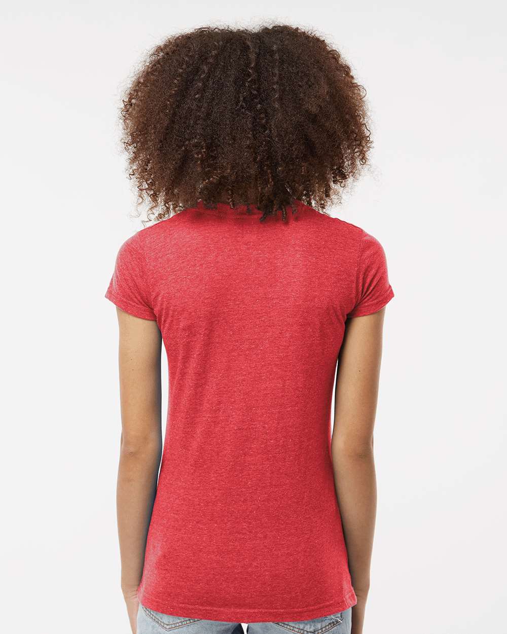 Tultex 10679 Tultex 244 Women's Poly-Rich V-Neck T-Shirt