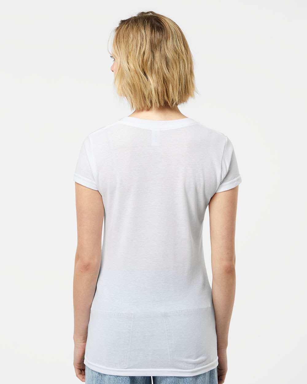 Tultex 10679 Tultex 244 Women's Poly-Rich V-Neck T-Shirt