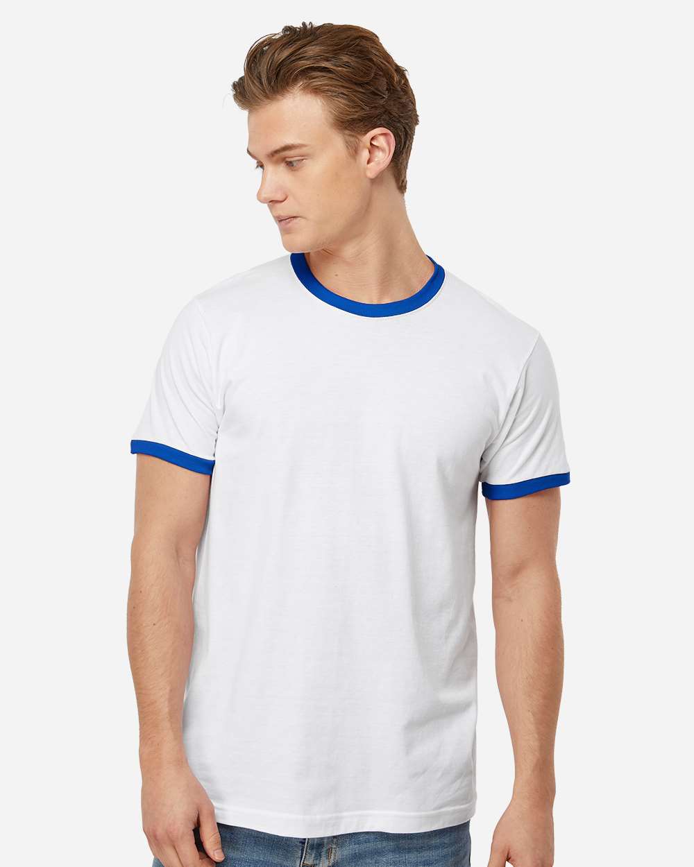 Tultex 10711 Tultex 246 Unisex Fine Jersey Ringer T-Shirt