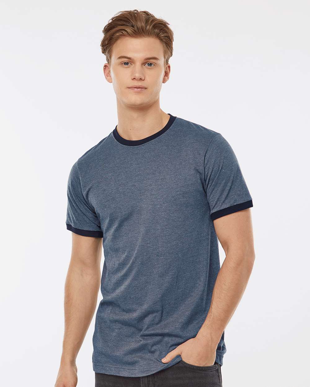 Tultex 10711 Tultex 246 Unisex Fine Jersey Ringer T-Shirt