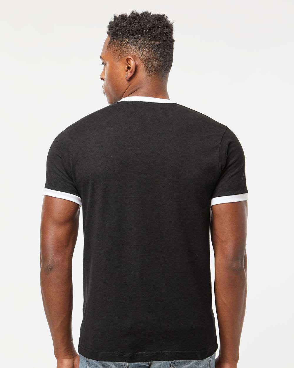 Tultex 10711 Tultex 246 Unisex Fine Jersey Ringer T-Shirt