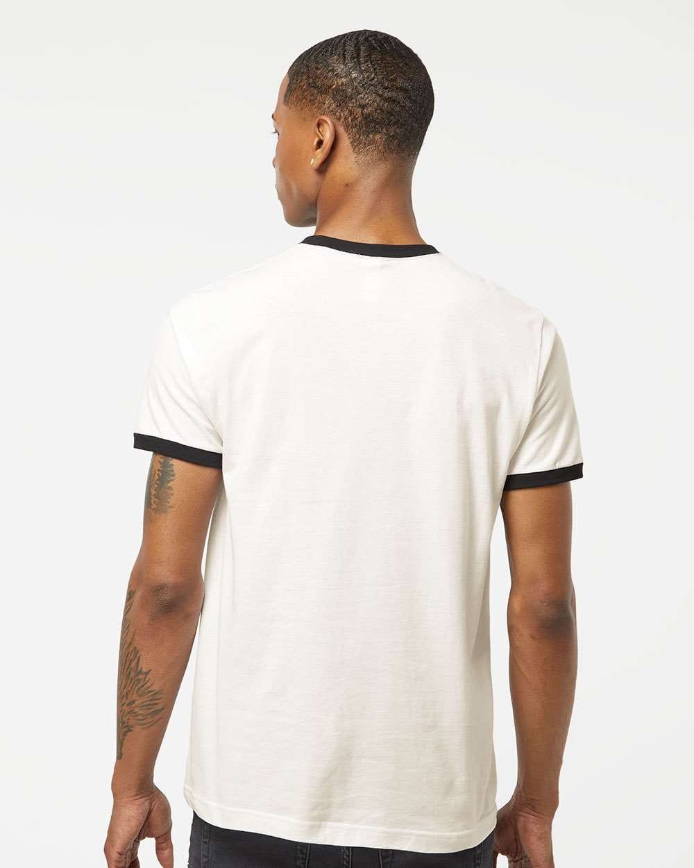 Tultex 10711 Tultex 246 Unisex Fine Jersey Ringer T-Shirt