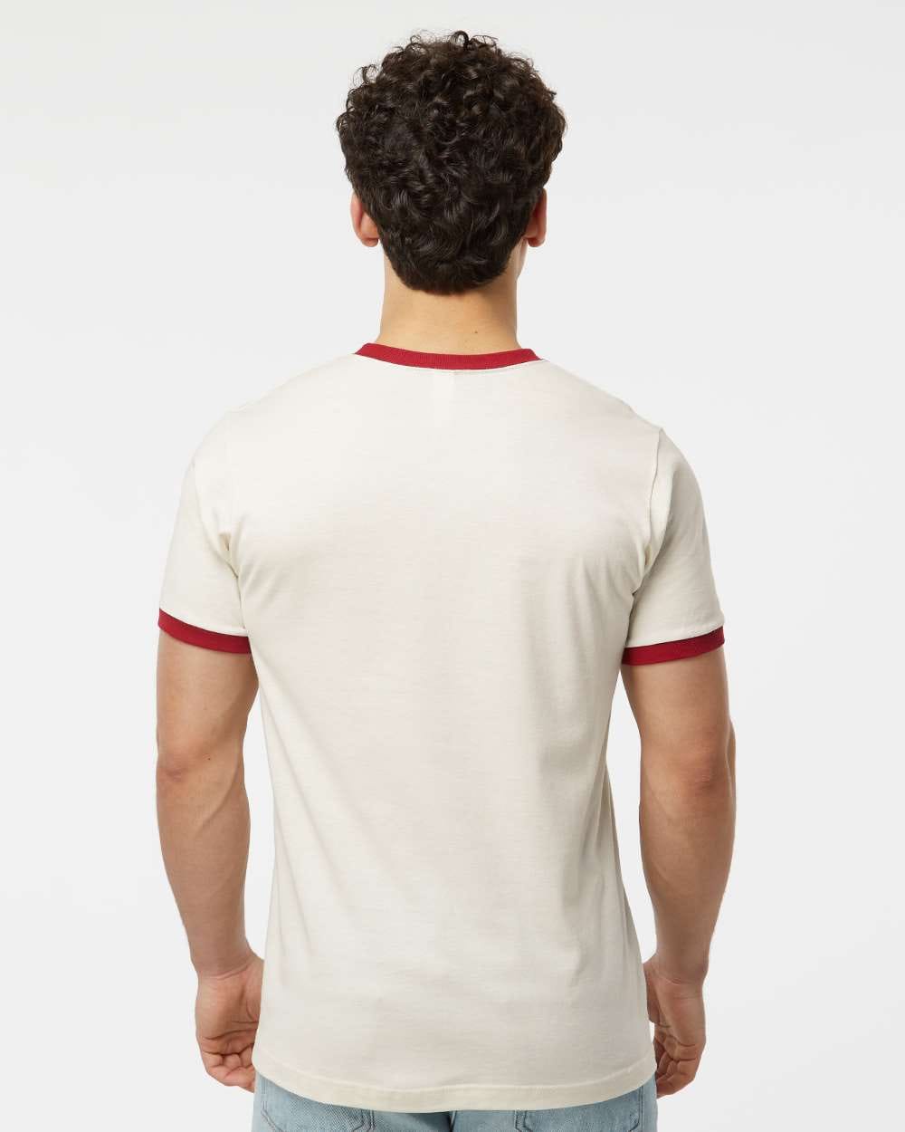 Tultex 10711 Tultex 246 Unisex Fine Jersey Ringer T-Shirt