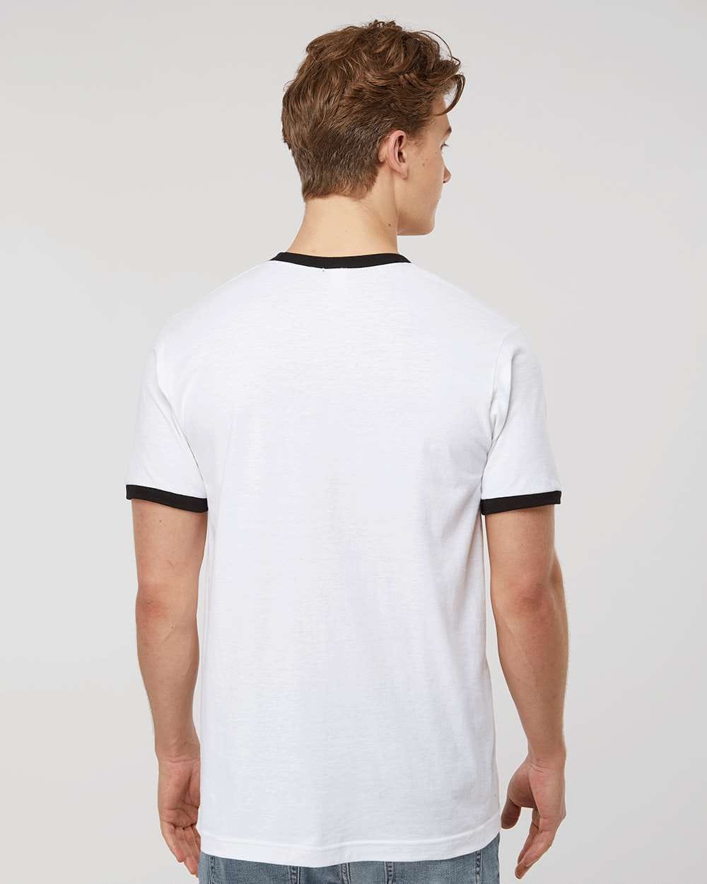Tultex 10711 Tultex 246 Unisex Fine Jersey Ringer T-Shirt