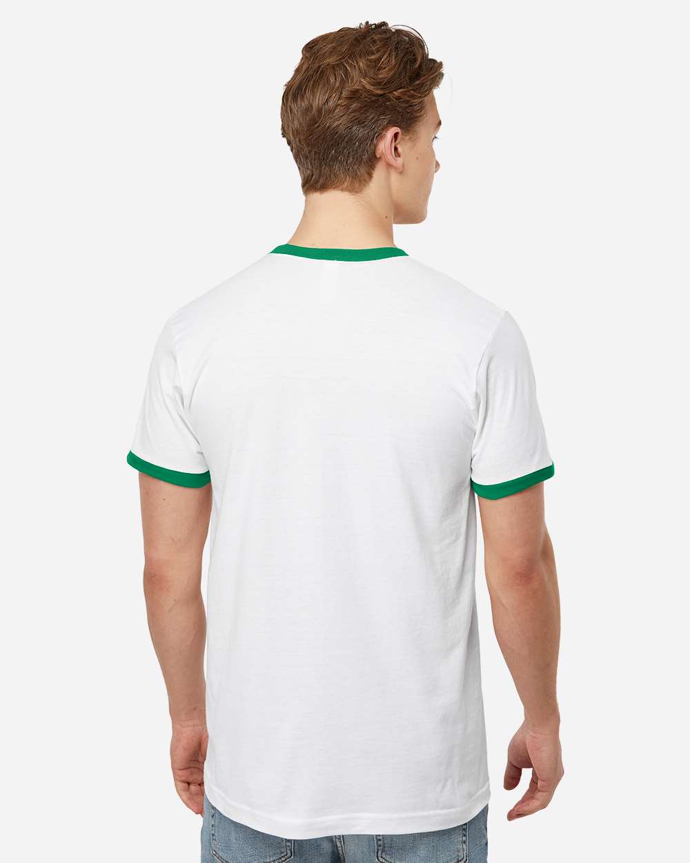 Tultex 10711 Tultex 246 Unisex Fine Jersey Ringer T-Shirt