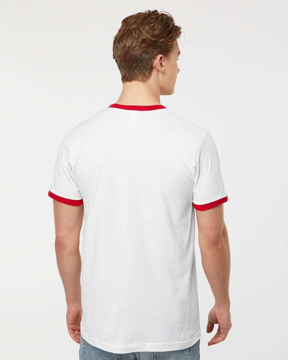 Tultex 10711 Tultex 246 Unisex Fine Jersey Ringer T-Shirt