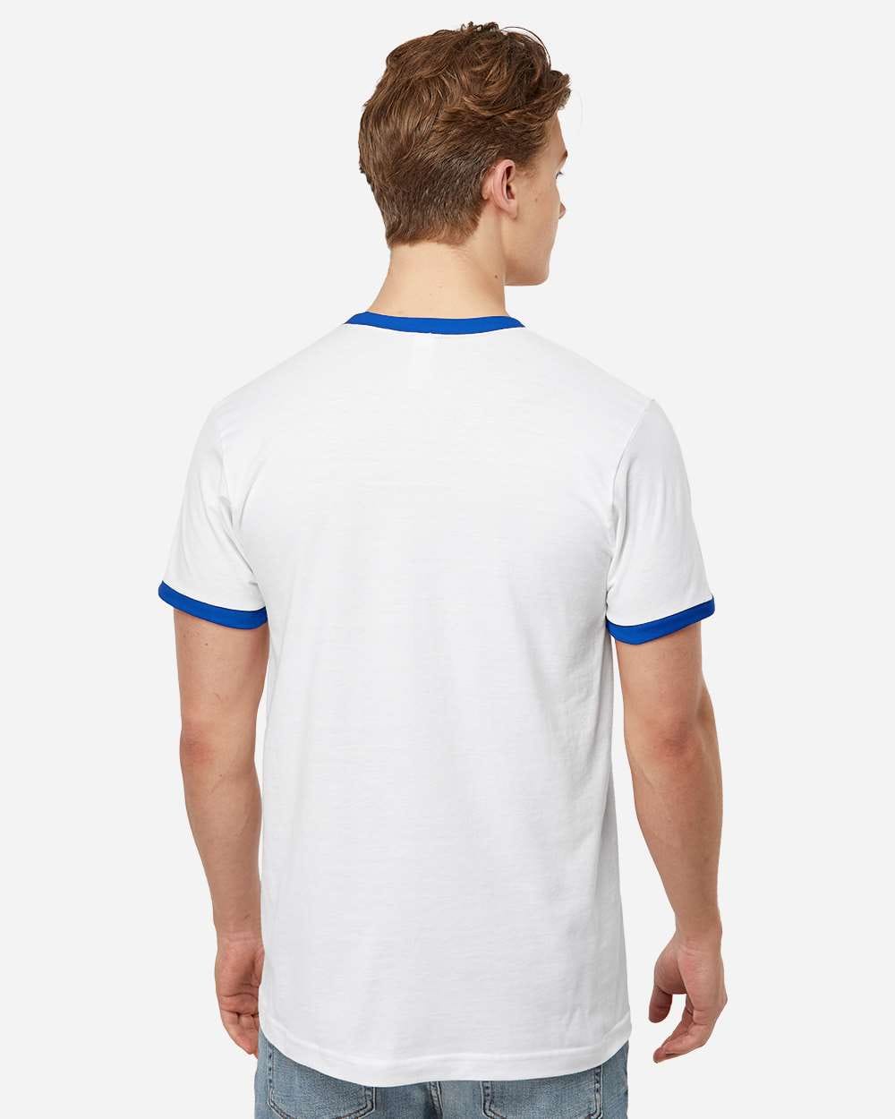 Tultex 10711 Tultex 246 Unisex Fine Jersey Ringer T-Shirt