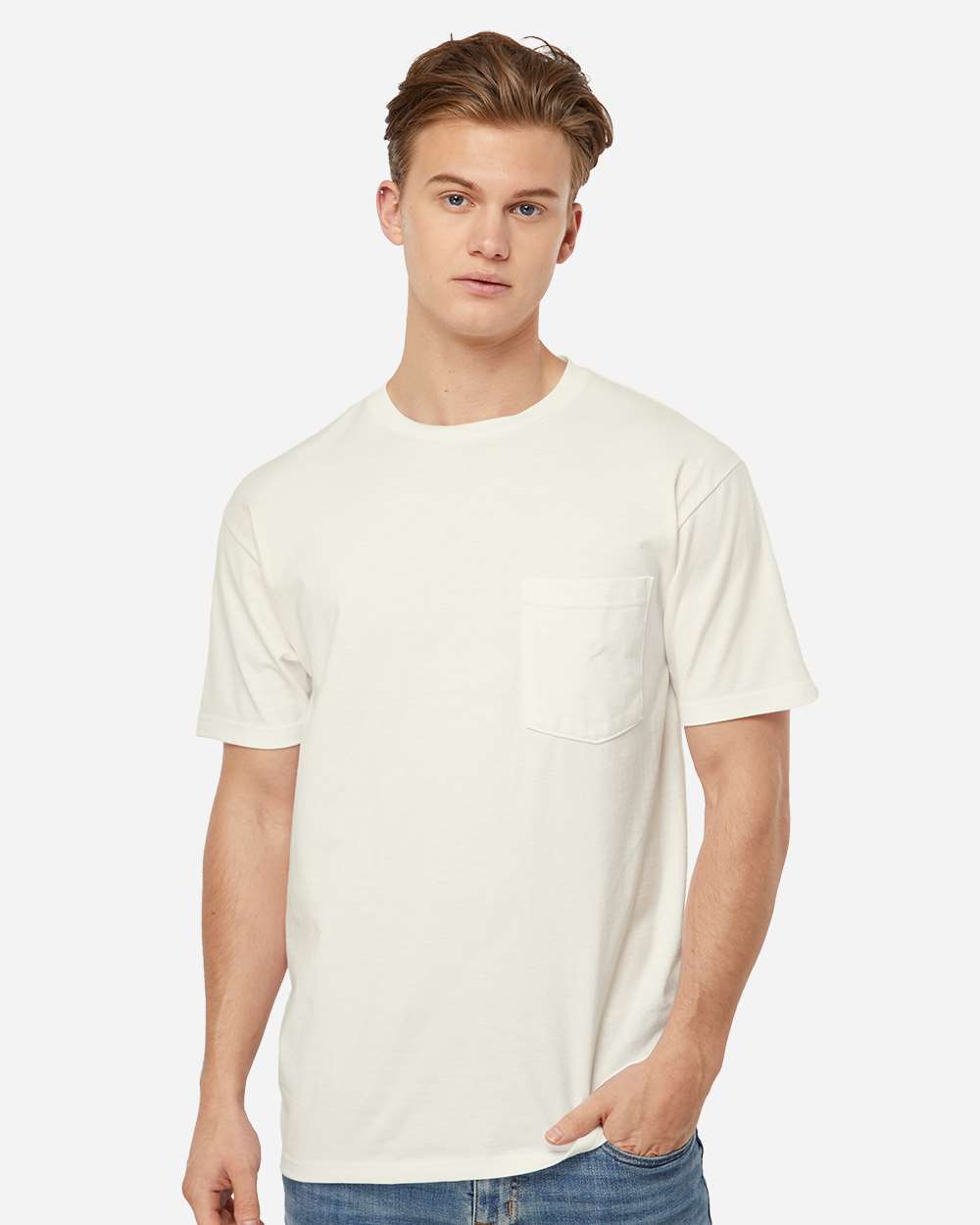 Tultex 10724 Tultex 293 Unisex Heavyweight Jersey Pocket T-Shirt
