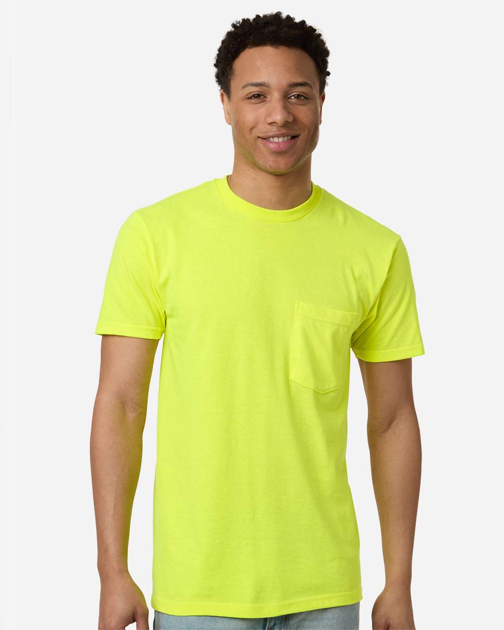 Tultex 10724 Tultex 293 Unisex Heavyweight Jersey Pocket T-Shirt