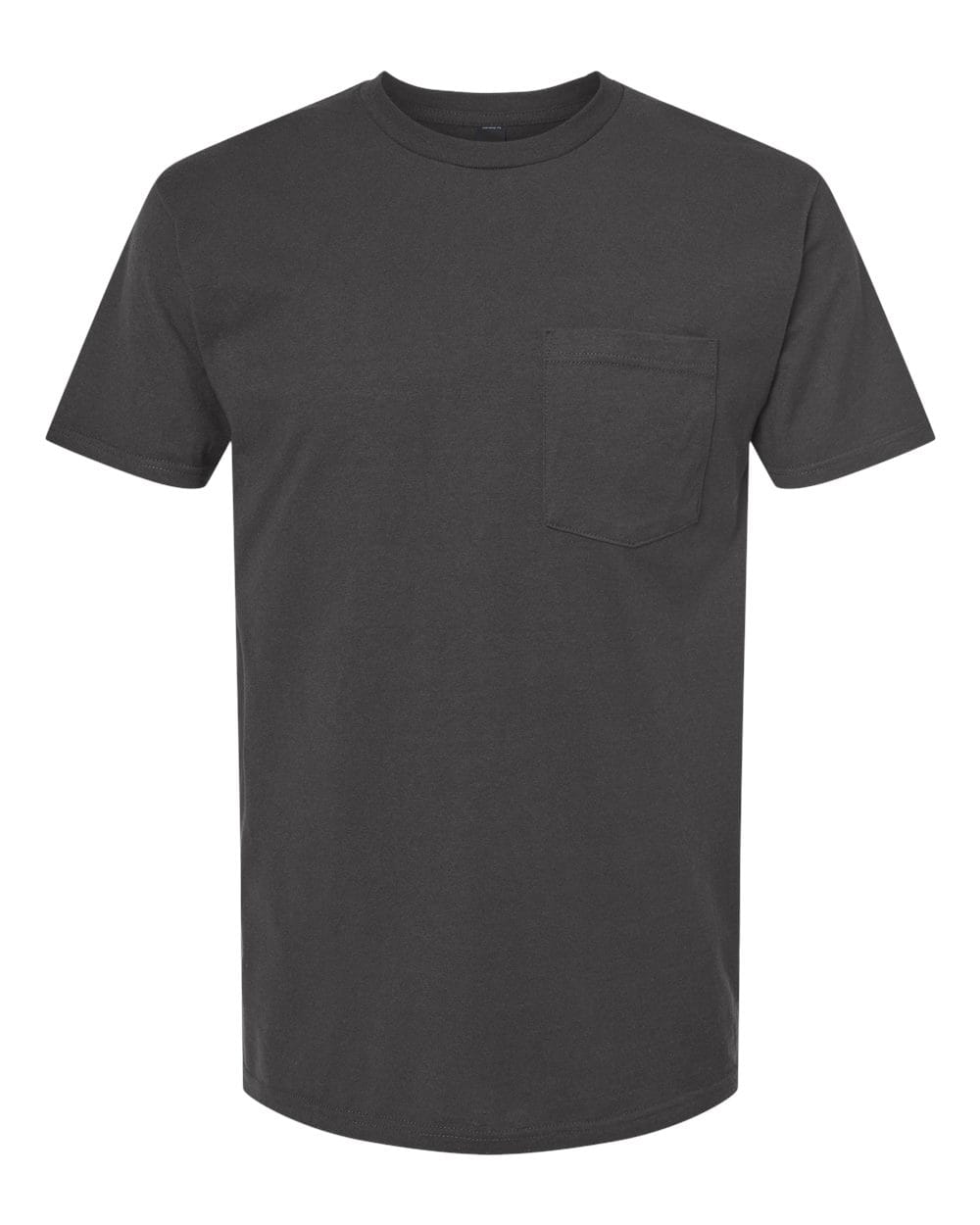 Tultex 10724 S / Charcoal Tultex 293 Unisex Heavyweight Jersey Pocket T-Shirt