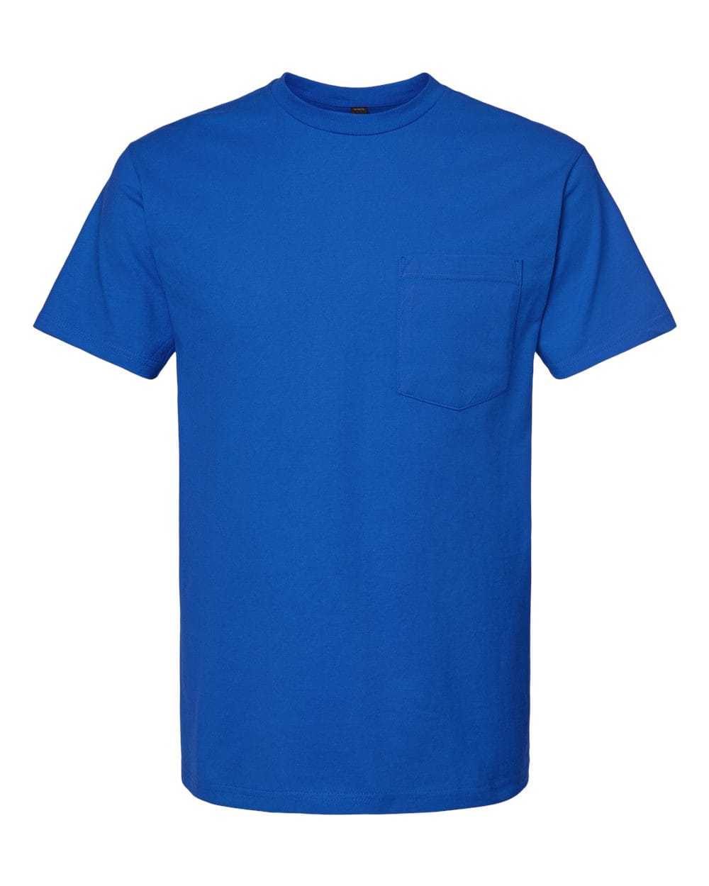 Tultex 10724 S / Royal Tultex 293 Unisex Heavyweight Jersey Pocket T-Shirt