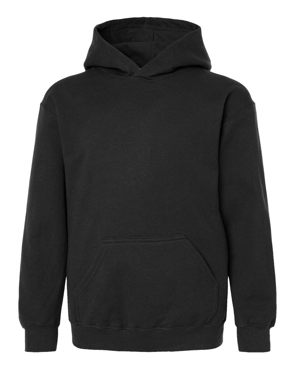 Tultex 10688 XS / Black Tultex 320Y Youth Hooded Sweatshirt