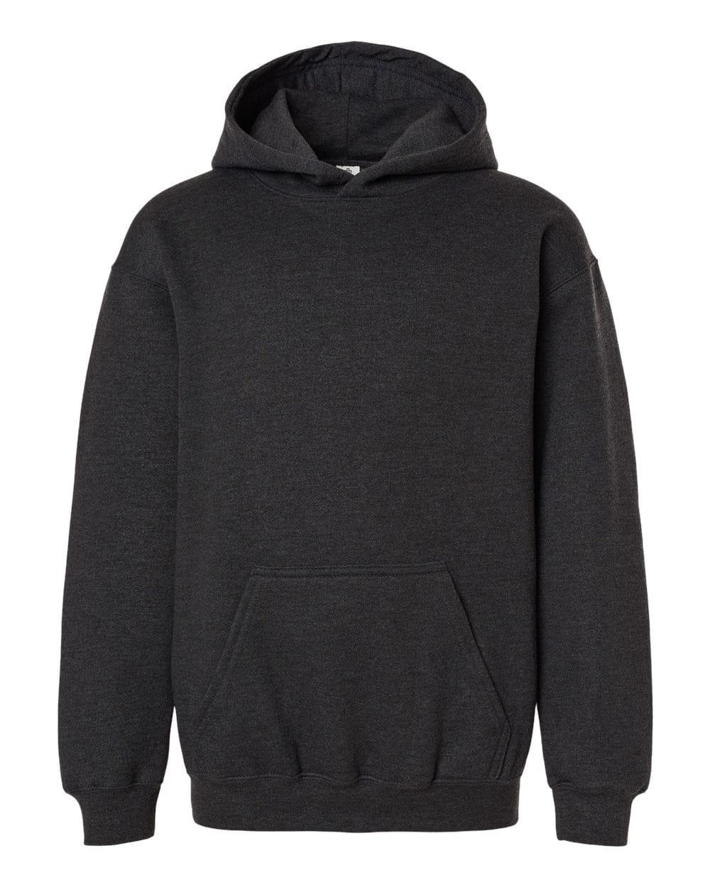 Tultex 10688 XS / Heather Graphite Tultex 320Y Youth Hooded Sweatshirt