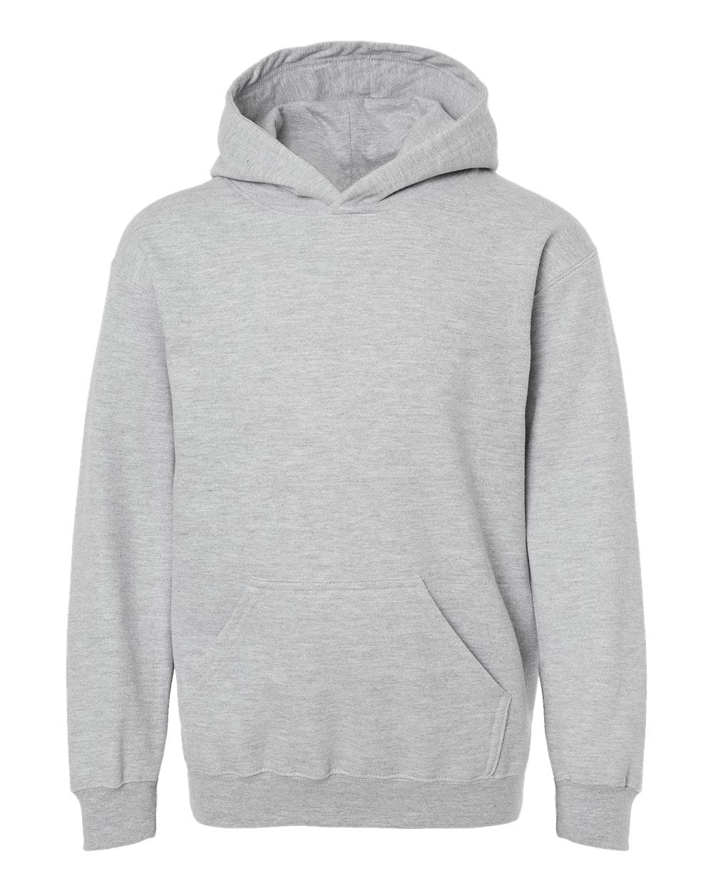 Tultex 10688 XS / Heather Grey Tultex 320Y Youth Hooded Sweatshirt
