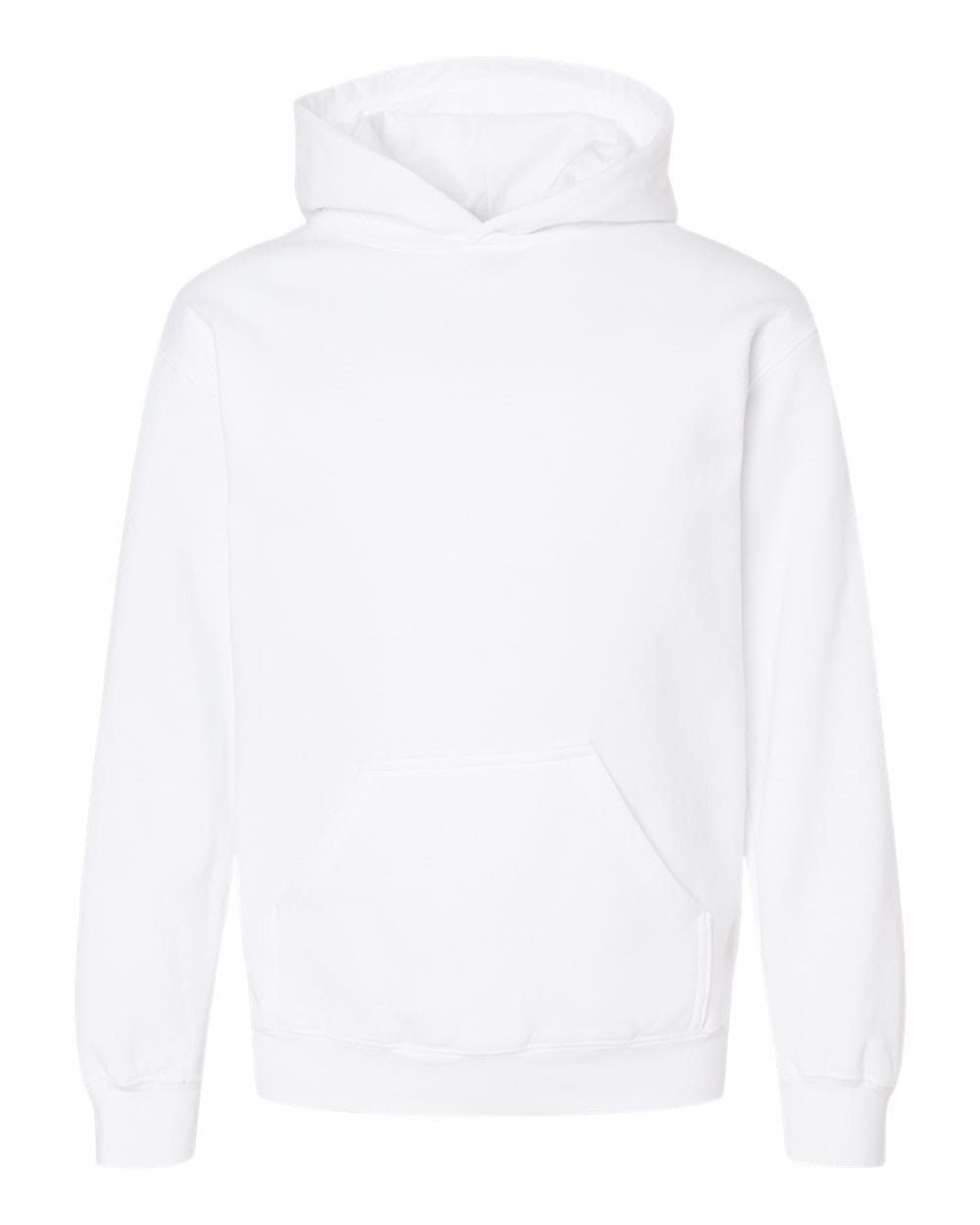 Tultex 10688 XS / White Tultex 320Y Youth Hooded Sweatshirt