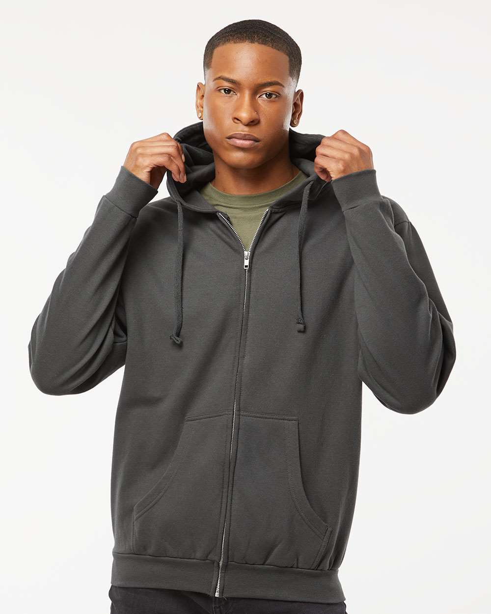 Tultex 10668 Tultex 331 Unisex Full-Zip Hooded Sweatshirt