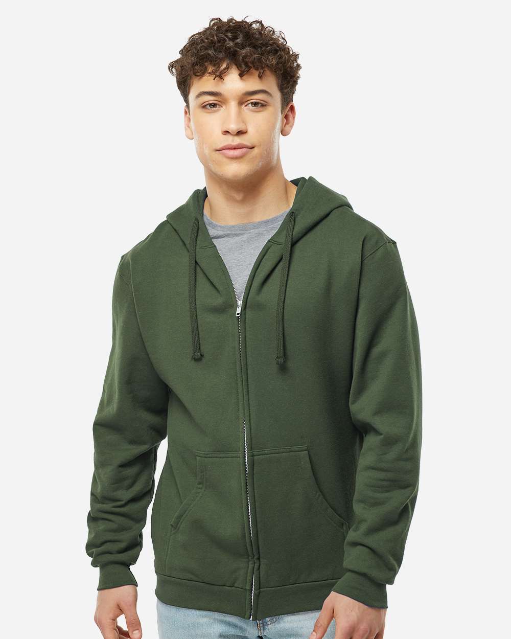 Tultex 10668 Tultex 331 Unisex Full-Zip Hooded Sweatshirt