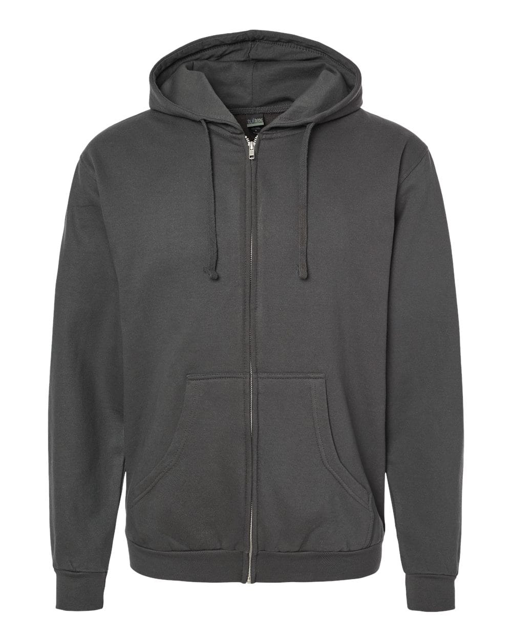 Tultex 10668 XS / Charcoal Tultex 331 Unisex Full-Zip Hooded Sweatshirt