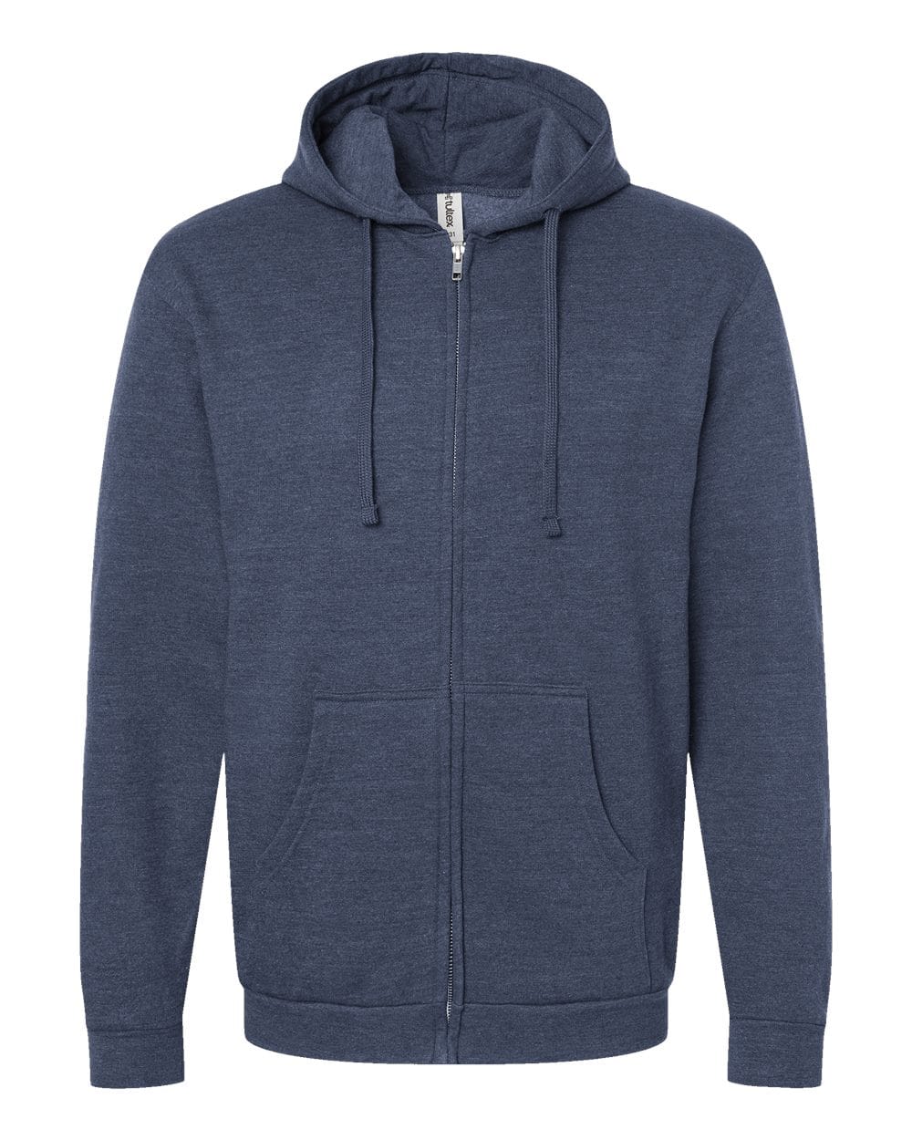 Tultex 10668 XS / Heather Denim Tultex 331 Unisex Full-Zip Hooded Sweatshirt