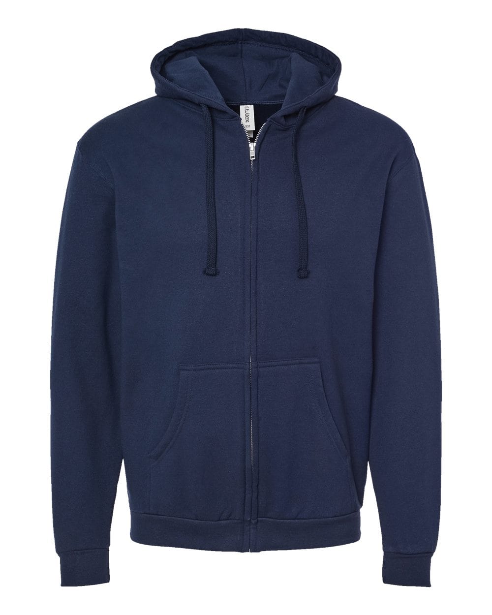 Tultex 10668 XS / Navy Tultex 331 Unisex Full-Zip Hooded Sweatshirt