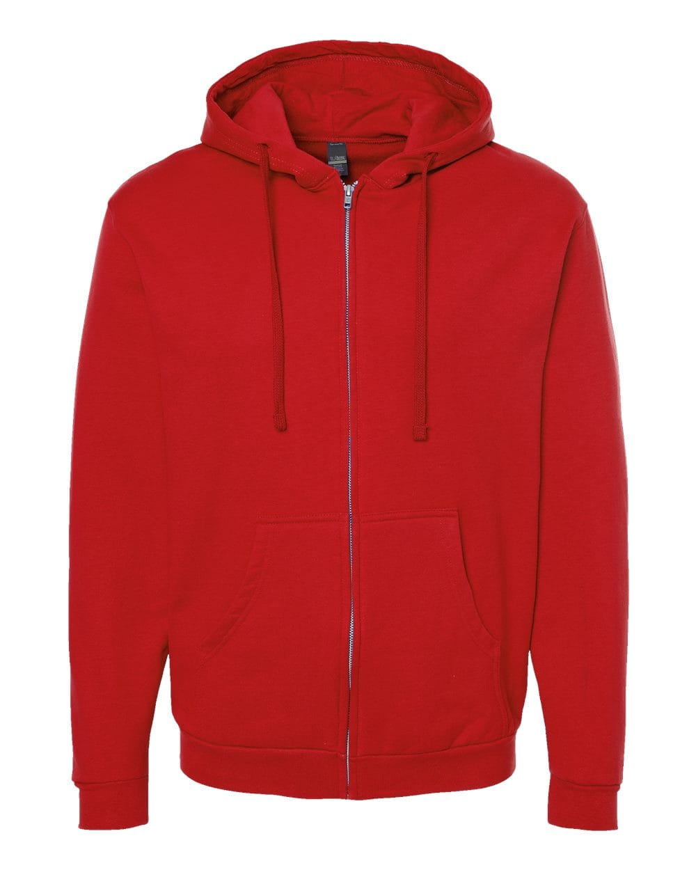 Tultex 10668 XS / Red Tultex 331 Unisex Full-Zip Hooded Sweatshirt