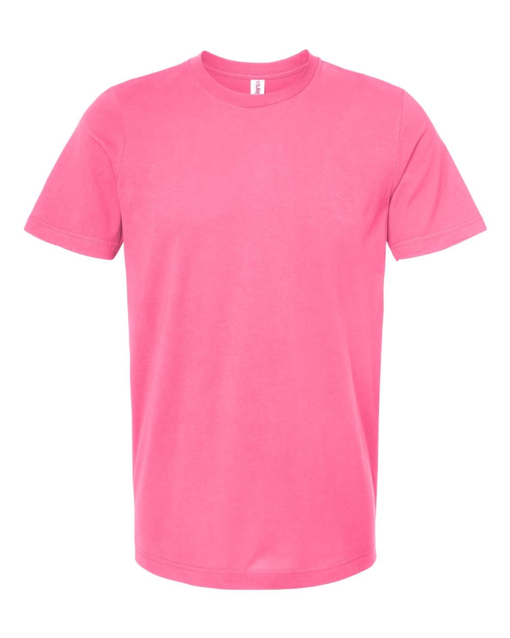 Tultex 11940 XS / Charity Pink Tultex 602 Combed Cotton T-Shirt