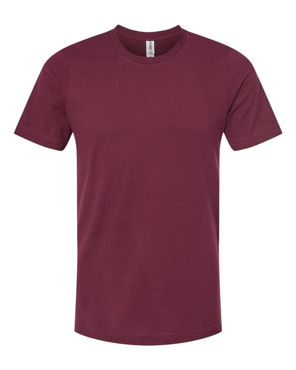 Tultex 11940 XS / Maroon Tultex 602 Combed Cotton T-Shirt