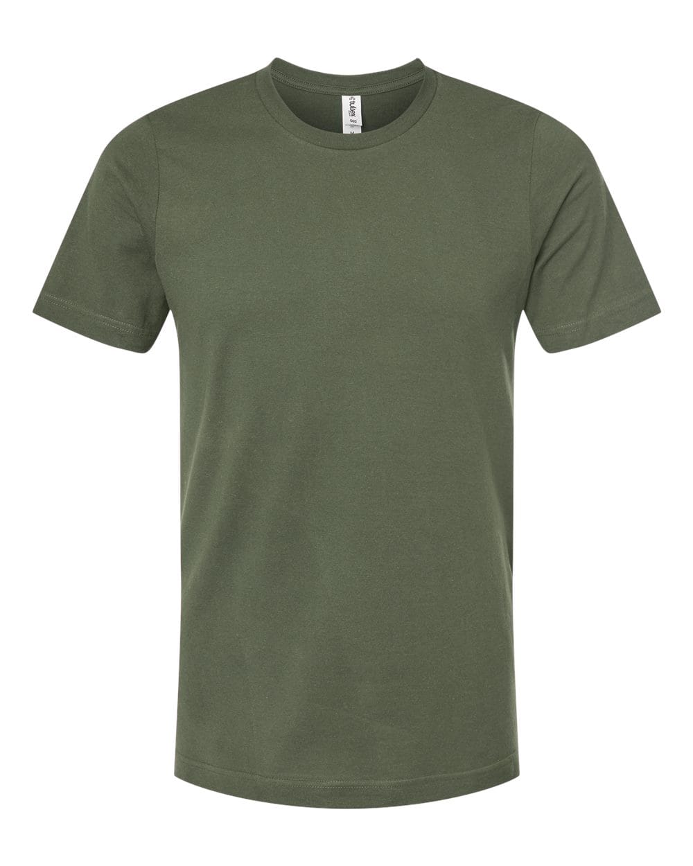 Tultex 11940 XS / Military Green Tultex 602 Combed Cotton T-Shirt