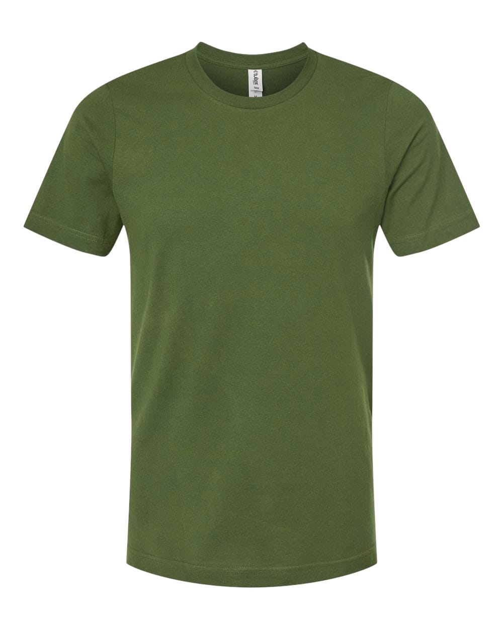 Tultex 11940 XS / Olive Green Tultex 602 Combed Cotton T-Shirt