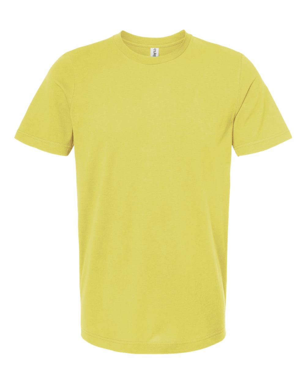 Tultex 11940 XS / Yellow Tultex 602 Combed Cotton T-Shirt