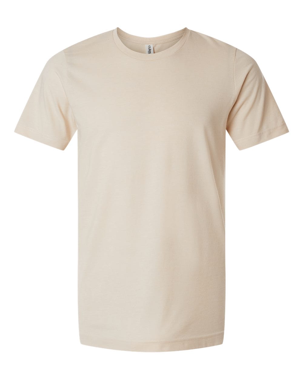 Tultex 11980 XS / Heather Cream Tultex 602CVC Unisex Combed CVC T-Shirt