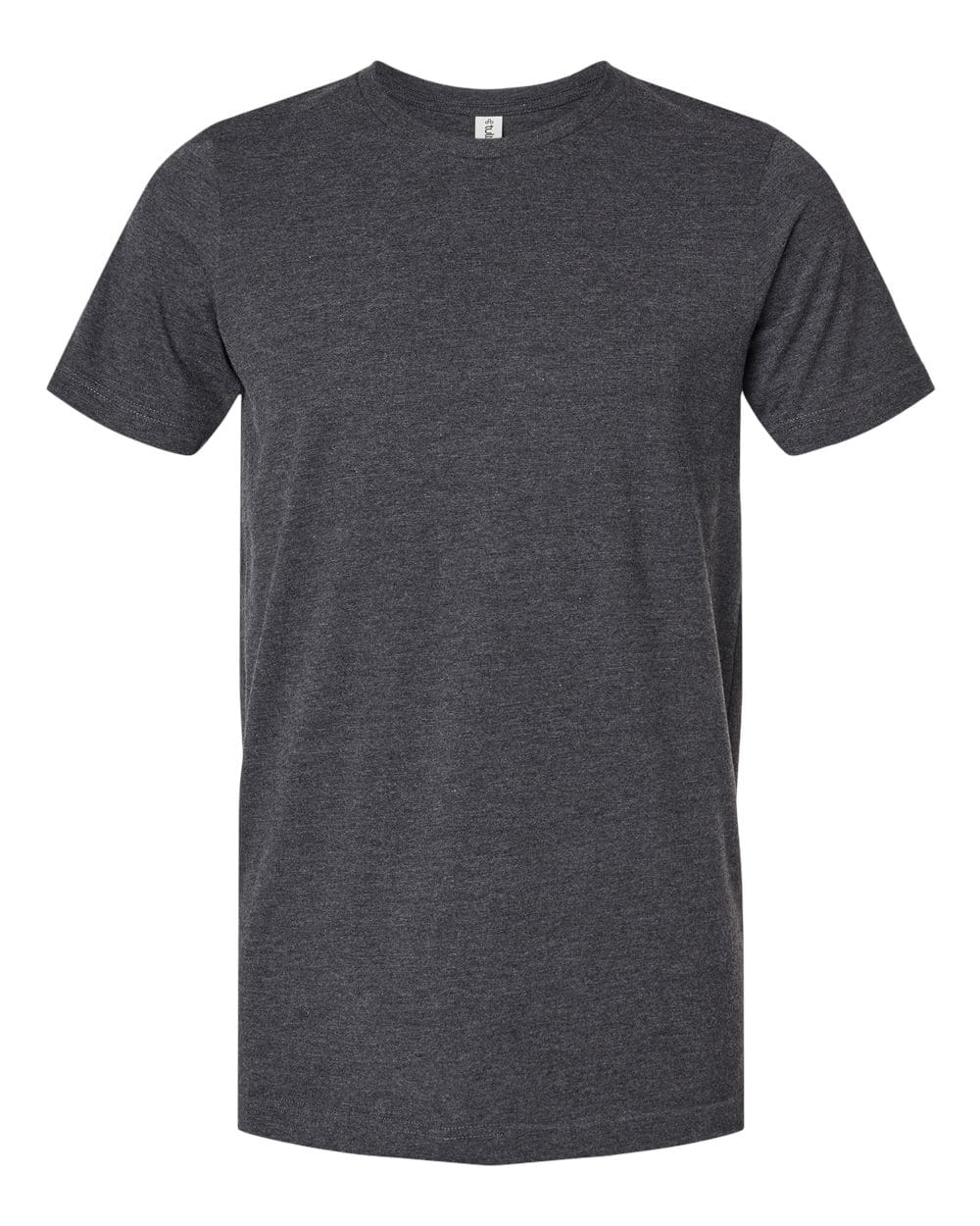 Tultex 11980 XS / Heather Dark Grey Tultex 602CVC Unisex Combed CVC T-Shirt
