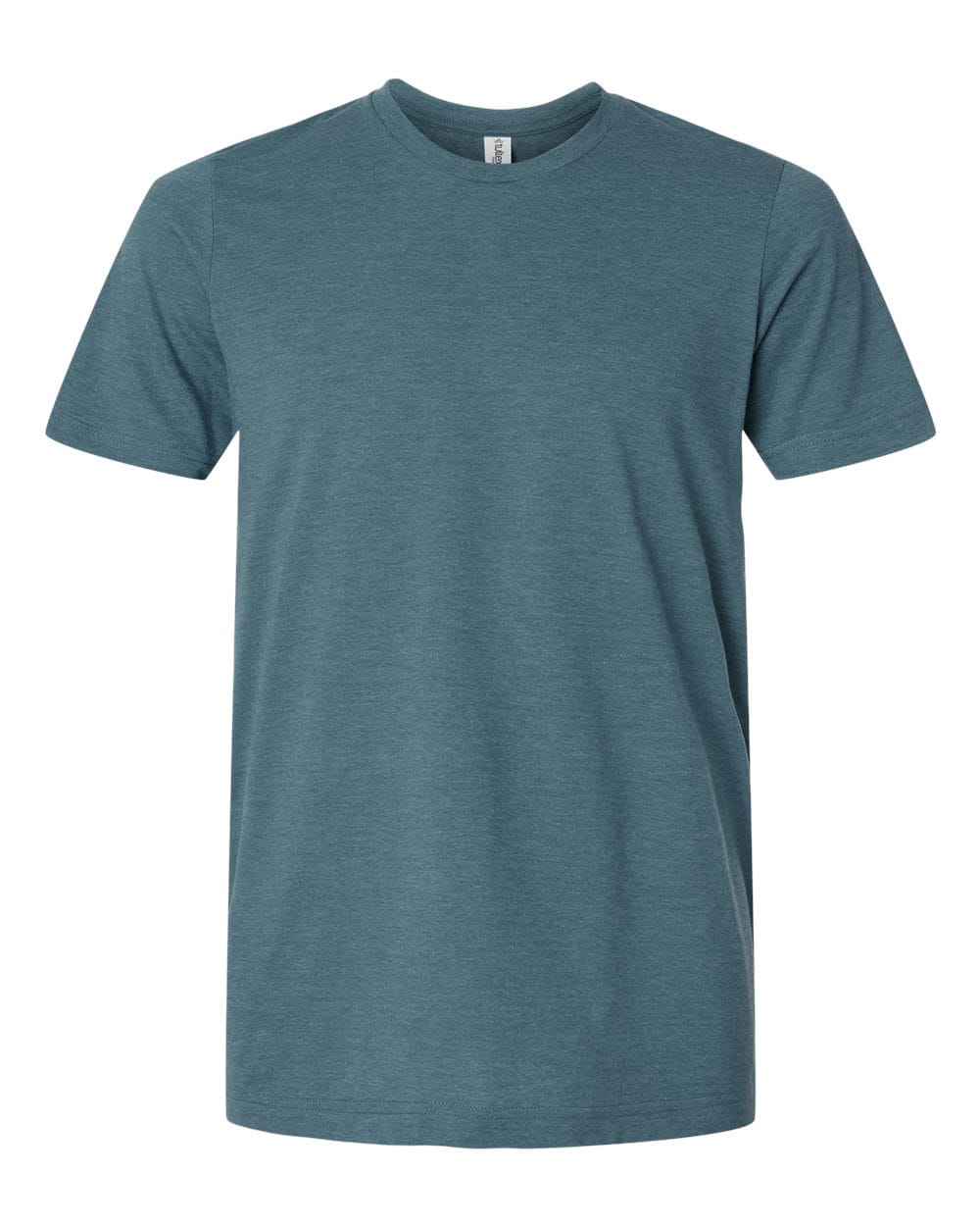 Tultex 11980 XS / Heather Deep Teal Tultex 602CVC Unisex Combed CVC T-Shirt
