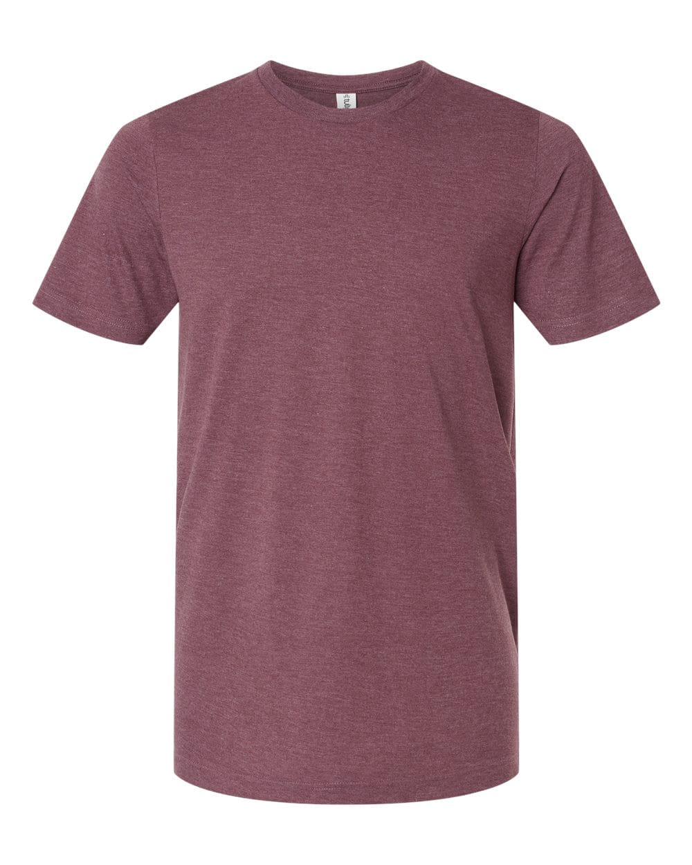 Tultex 11980 XS / Heather Maroon Tultex 602CVC Unisex Combed CVC T-Shirt