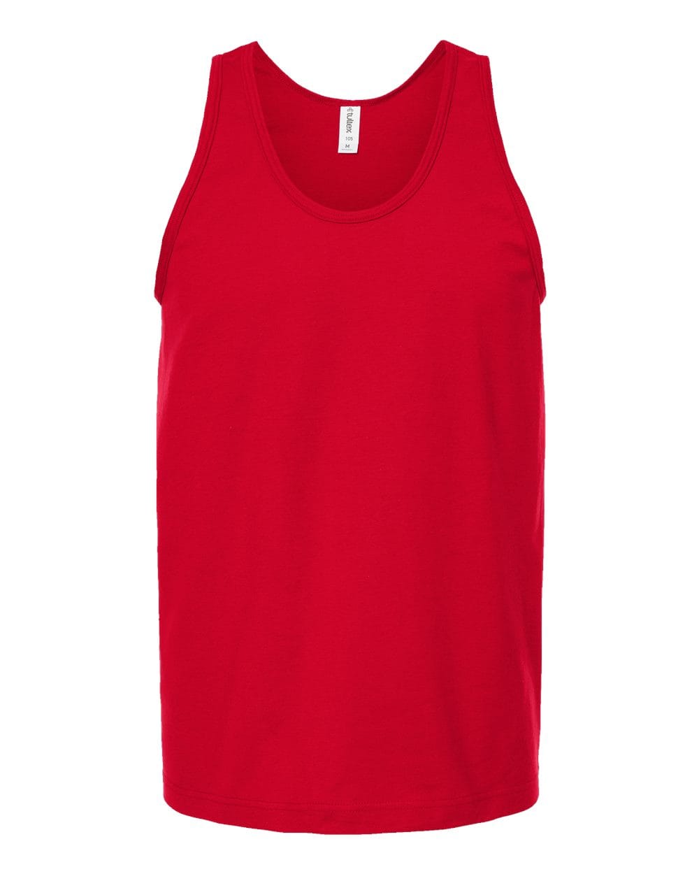Tultex 10768 XS / Red Tultex S105 Unisex Fine Jersey Tank Top