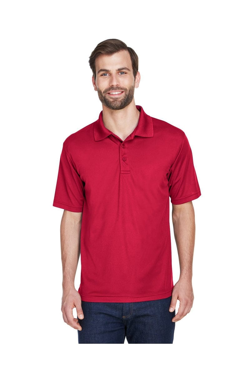 UltraClub 8210 Men's Cool & Dry Mesh Pique Polo, Basic Colors in 