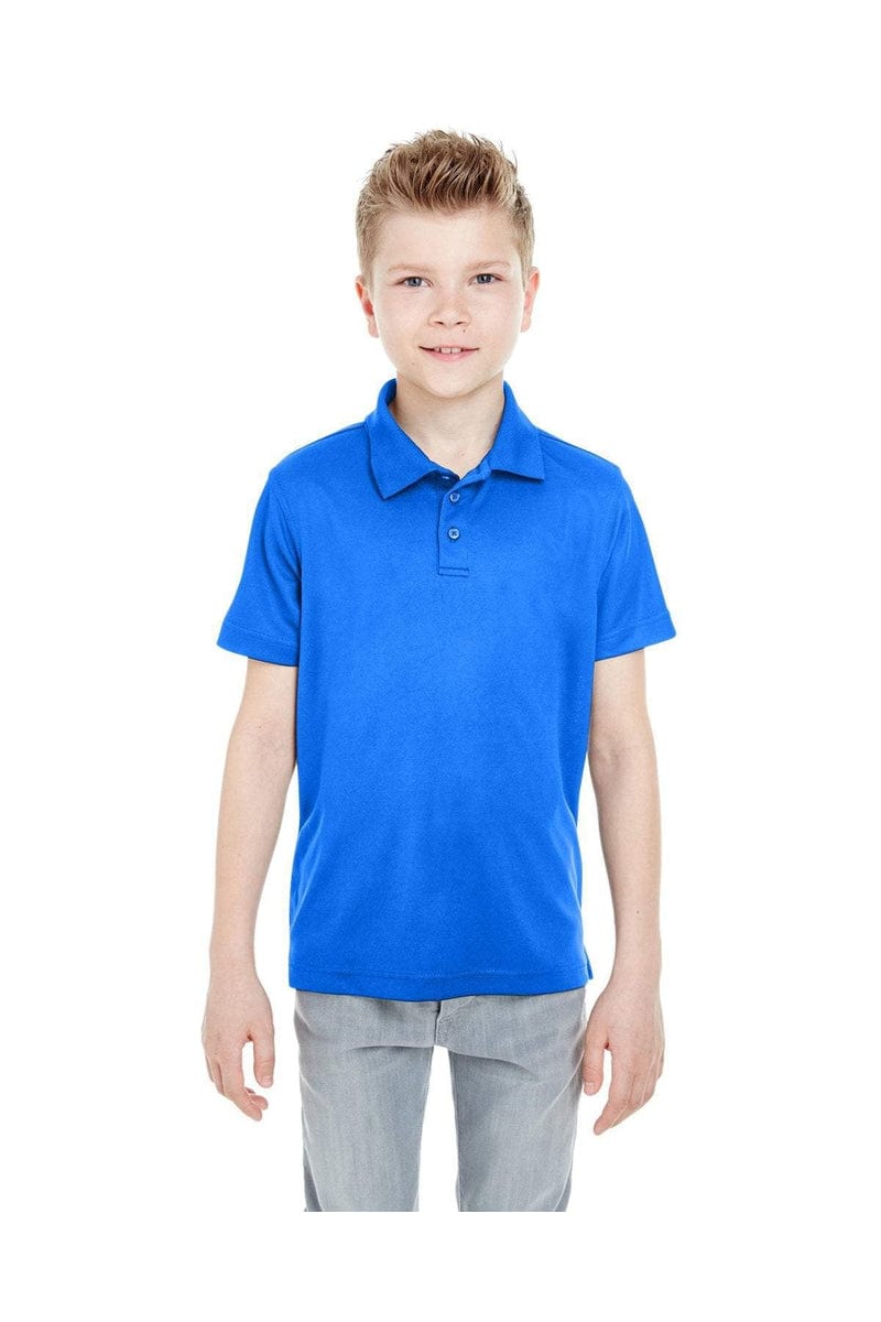 UltraClub 8210Y Youth Cool & Dry Mesh Pique Polo in 
