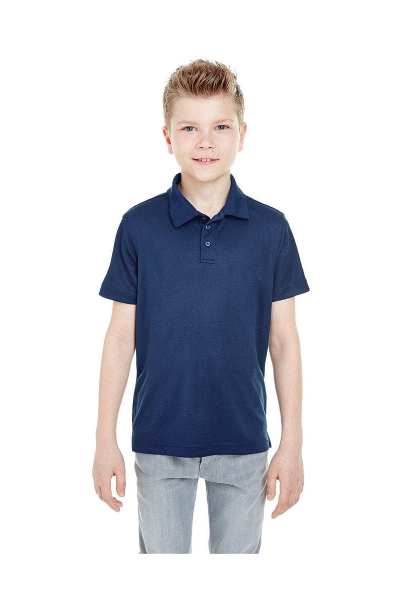 UltraClub 8210Y Youth Cool & Dry Mesh Pique Polo in 