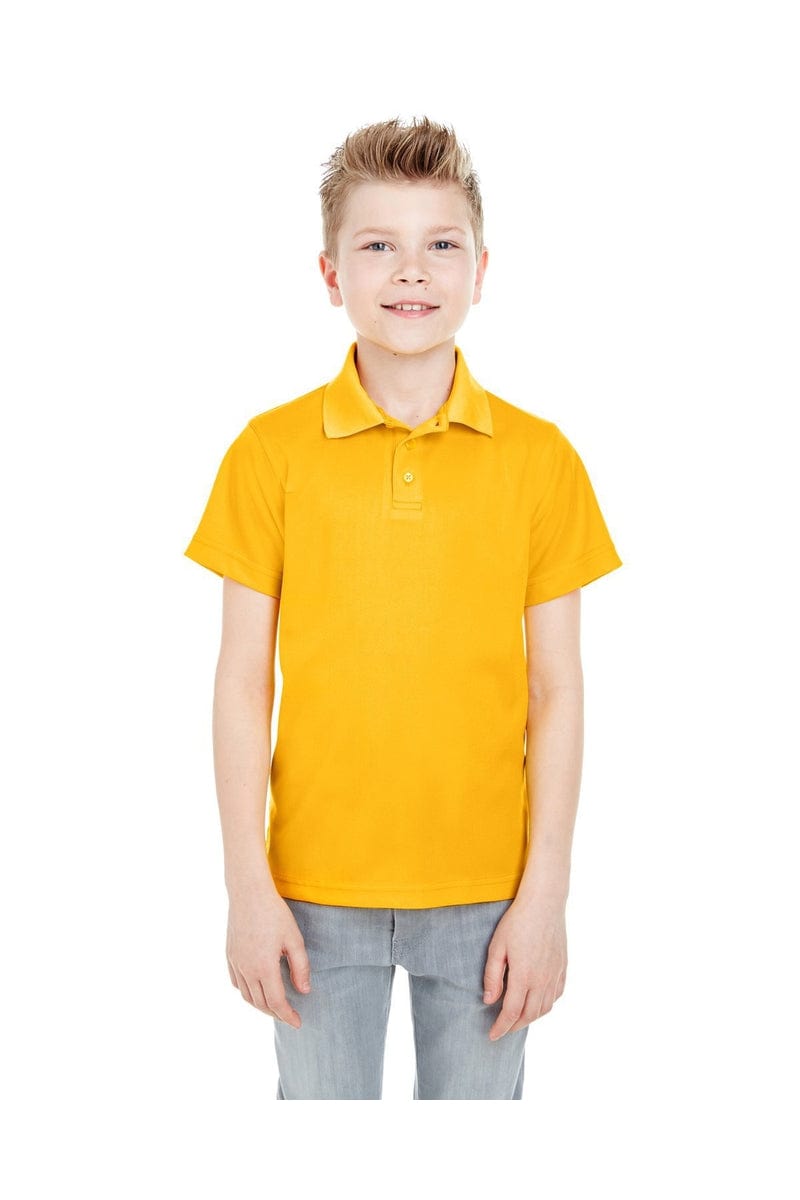 UltraClub 8210Y Youth Cool & Dry Mesh Pique Polo in 