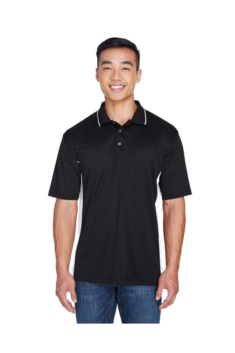 UltraClub 8406 Men's Cool & Dry Sport Two-Tone Polo in 