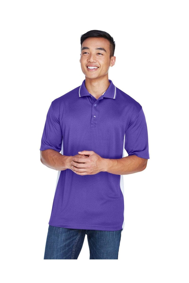 UltraClub 8406 Men's Cool & Dry Sport Two-Tone Polo in 