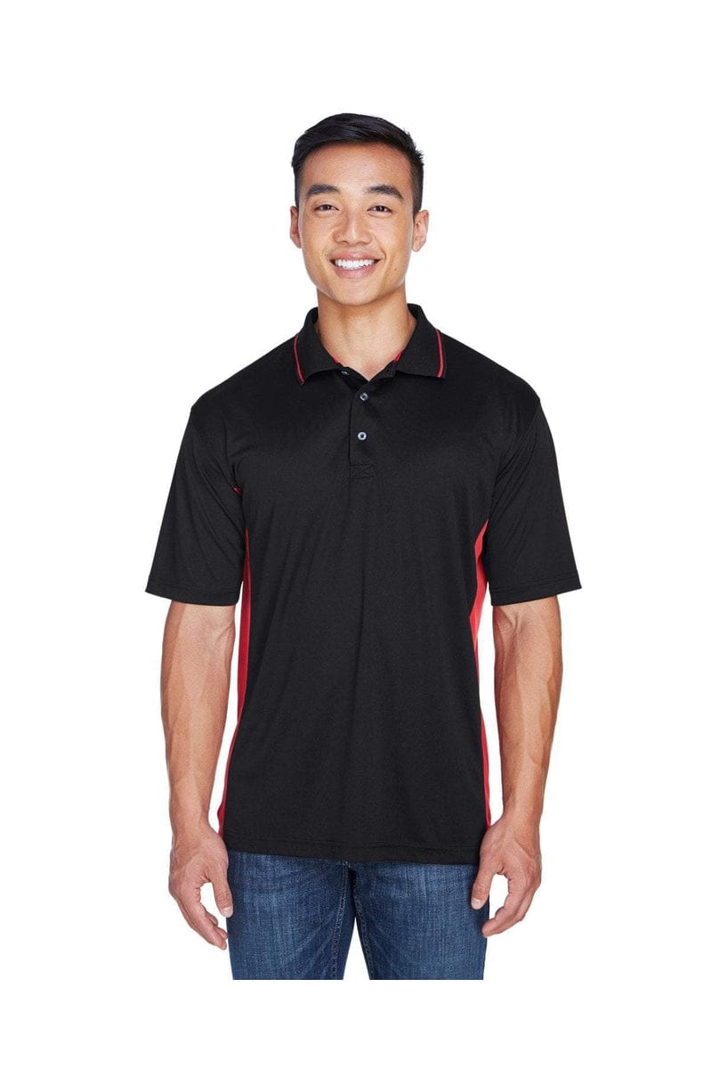 UltraClub 8406: Men's Cool & Dry Sport Two-Tone Polo