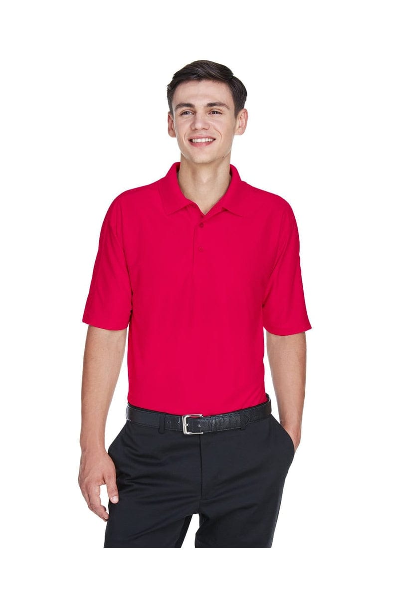 UltraClub 8415 Men's Cool & Dry Elite Performance Polo in Red