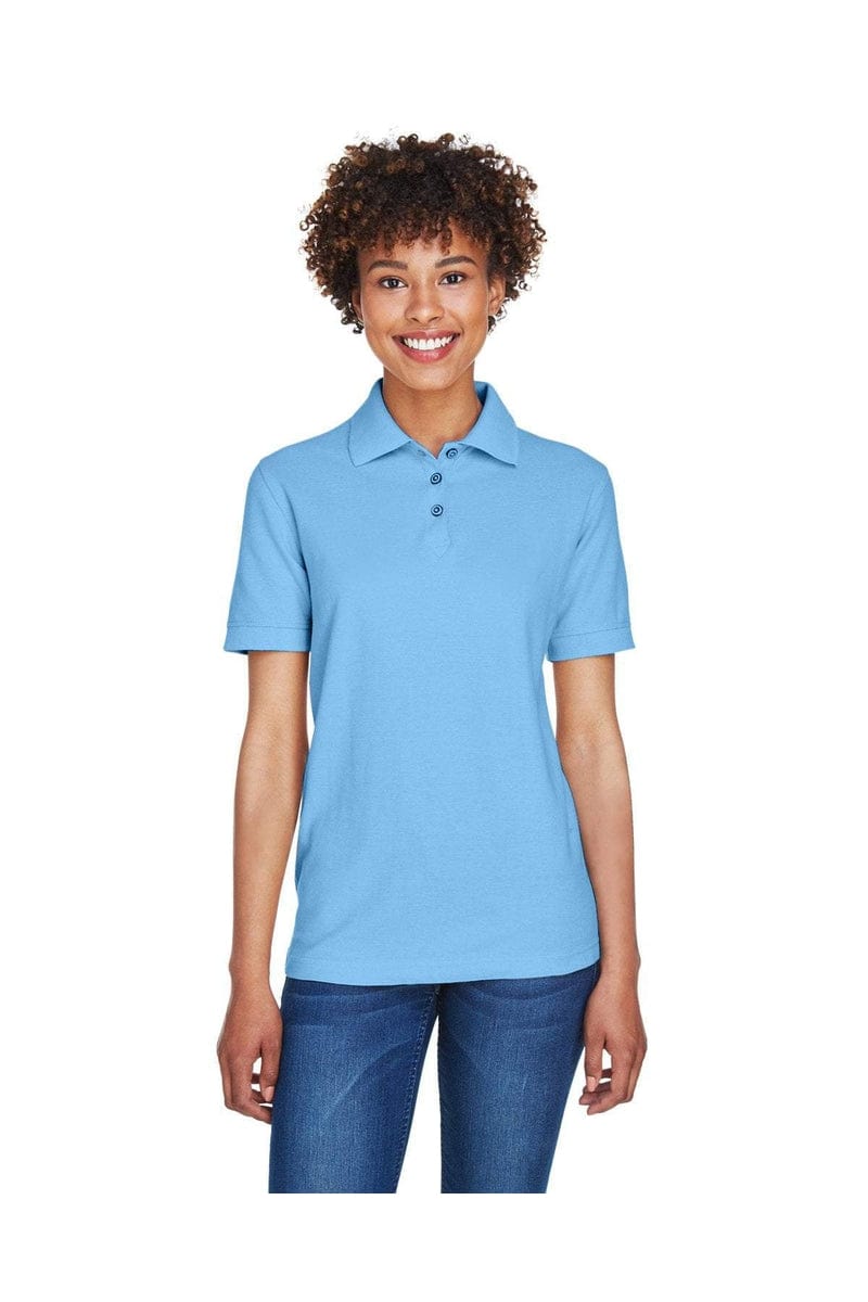 UltraClub 8541 Ladies' Whisper Pique Polo in 