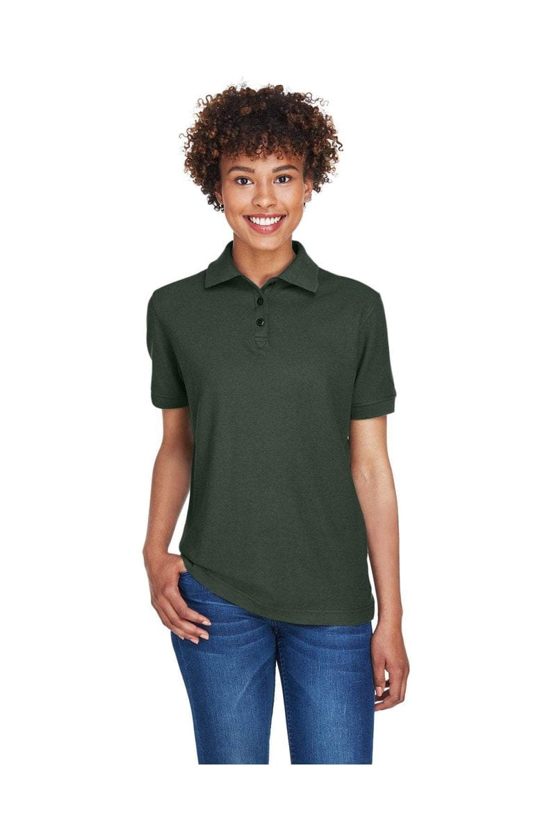 UltraClub 8541 Ladies' Whisper Pique Polo in 