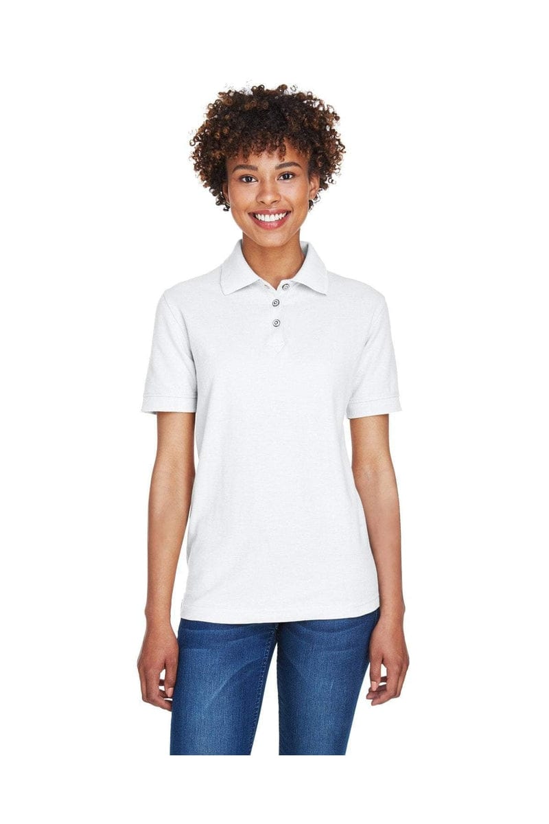 UltraClub 8541 Ladies' Whisper Pique Polo in 