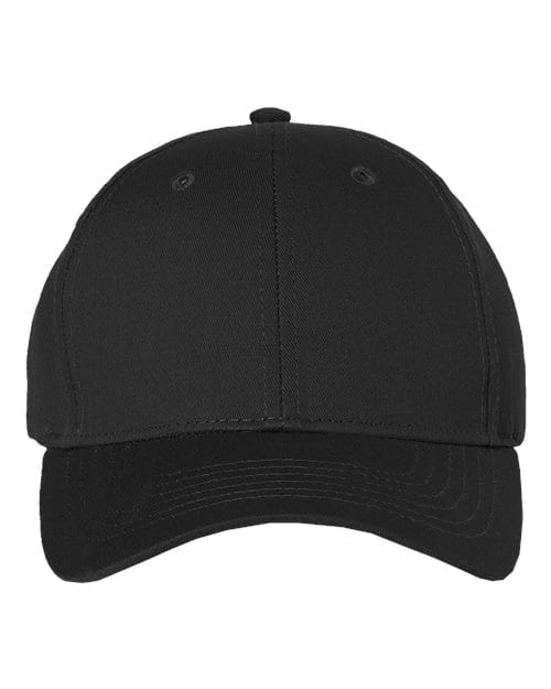 Valucap 2260 Cotton Twill Cap in Black